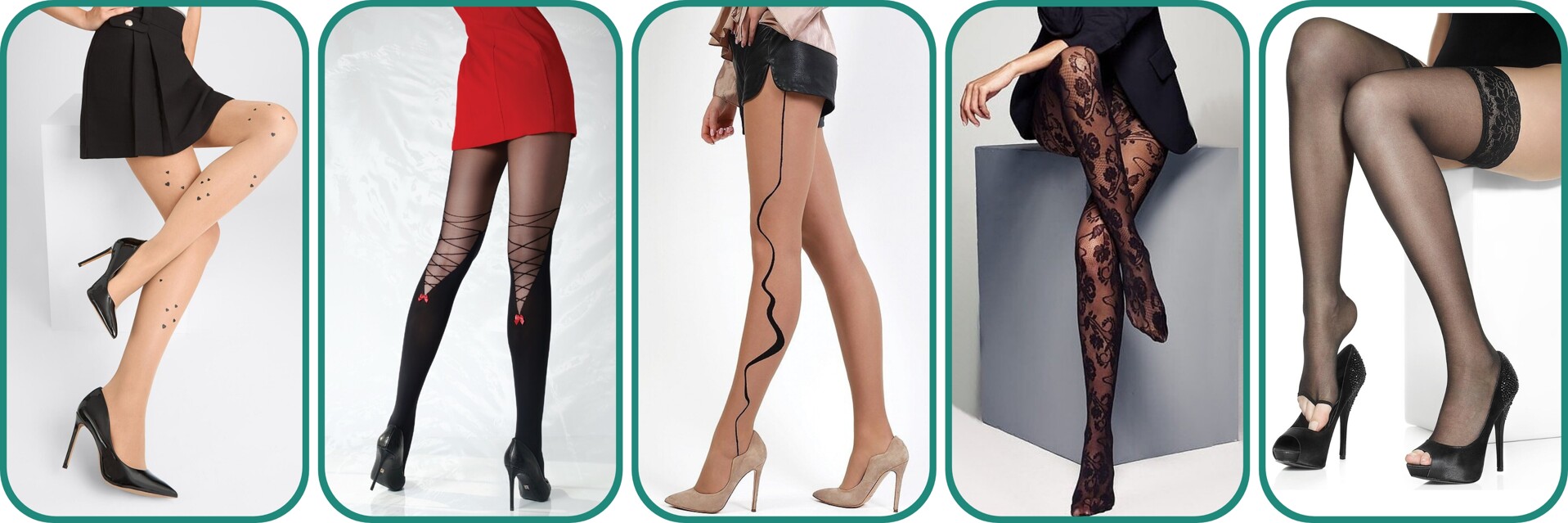 Fashion tights and hosiery 