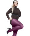 Women's tights for plus size women PERLA 40 DEN Adrian