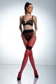 Crotchless erotic tights DIVA 30 DEN Amour