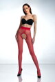 Seductive crotchless shiny tights HIP GLOSS 20 DEN Amour