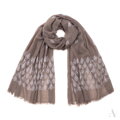 Women's scarf with embroidery and pearls SZ18423 Art Of Polo