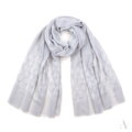 Women's scarf with embroidery and pearls SZ18423 Art Of Polo