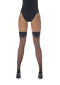 Women's mesh stockings MIKAELA 20 DEN BasBleu