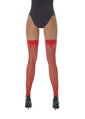 Women's mesh stockings MIKAELA 20 DEN BasBleu