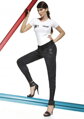 Women's elegant trousers ALEXA 200 DEN BasBleu