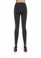 Women's anti-cellulite push-up leggings CANDY 300 DEN BasBleu