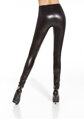 Women's latex leggings NIKI 120 DEN BasBleu