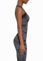 Patterned sports top INTENSE 70 BasBleu