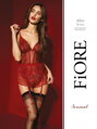 Garter belt stockings O4077 ALICE 20 DEN Fiore