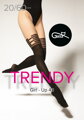 Women's tights with a pattern GIRL-UP 48 20/60 DEN Gatta