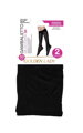 Smooth black knee socks GAMBALETTO 50 DEN Golden Lady