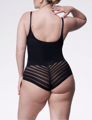 Mesh slimming bodysuits 119 MESH BODY OPEN BUST Julimex