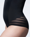 Mesh slimming bodysuits 119 MESH BODY OPEN BUST Julimex