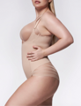 Mesh slimming bodysuits 119 MESH BODY OPEN BUST Julimex