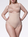 Mesh slimming bodysuits 119 MESH BODY OPEN BUST Julimex