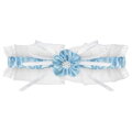White-blue garter for the bride HELSINKI Julimex