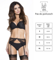 Lace garter belt DAISY Julimex