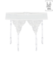 Narrow lace garter belt IRIS Julimex