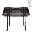 Wide lace garter belt LILLY Julimex