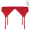 Tulle garter belt ROSE Julimex
