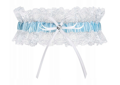 Wedding garter white-blue PRAGA PW-27 Julimex