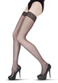 Stay-up stockings with elegant band HAZARD 15 DEN Knittex