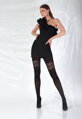 Patterned tights with heart motif TONIGHT 50 DEN Knittex