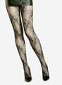 Fishnet tights with flowers № 015 Lores