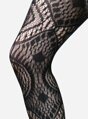 Fishnet tights with pattern № 021 Lores