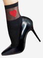 Nylon socks with hearts AMORE 20/60 DEN Lores