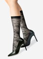 Delicate floral mesh socks BERENICA Lores