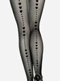 Tights with hearts BERGAMO 20 DEN Lores