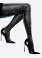 Lurex shiny tights LUNA 40 DEN Lores