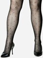 Dotted tights plus size POINT PLUS 20 DEN Lores