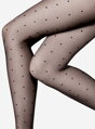 Black polka dot tights POINT 20 DEN Lores