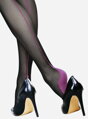 Tights with an effective pattern RIGA LILLA 20 DEN Lores