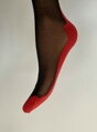 Elegant tights with a red seam RIGA ROSSA 20 DEN Lores