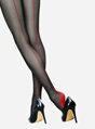 Elegant tights with a red seam RIGA ROSSA 20 DEN Lores