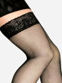 Mesh self-supporting stockings plus size ROYAL PLUS Lores