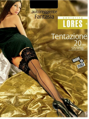 Stockings with back seam TENTAZIONE 20 den Lores TENTAZIONE 20 den Lores