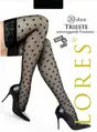 Self-supporting stockings with hearts TRIESTE 20 DEN Lores