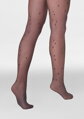 Sheer tights with glitter and star motif ALLURE F04 Marilyn