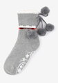 Warm women's socks with pom poms ANGORA ABS TERRY X41 Marilyn