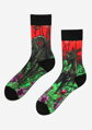 Men's cotton socks with dinosaur DINO RED MEN SPECIAL Marilyn