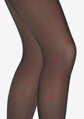 Women's tights with hearts EMMY C07 Marilyn