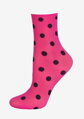 Stylish thin socks with dots FORTE BIG DOTS Marilyn
