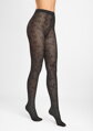 Women’s tights with floral pattern on micro mesh GRACE F21 40 DEN Marilyn