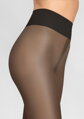 Plain tights with decorative inscription LOVE ALLURE E06 20 DEN Marilyn