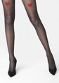 Fancy smooth tights with hearts ALLURE S05 20 DEN Marilyn