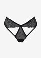Women's thong with string of pearls PEARLS OF NIGHT 01 POUPEE Marilyn